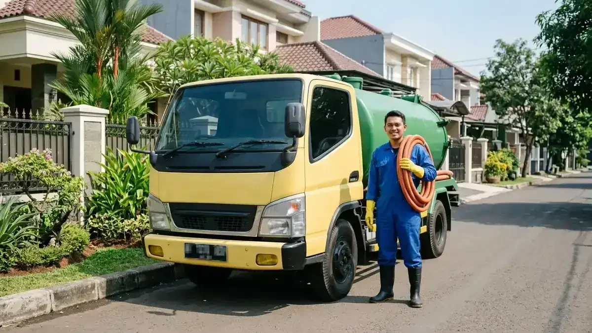 Armada Truk Tangki Vakum Resmi Sedot WC Jakarta Siaga 24 Jam