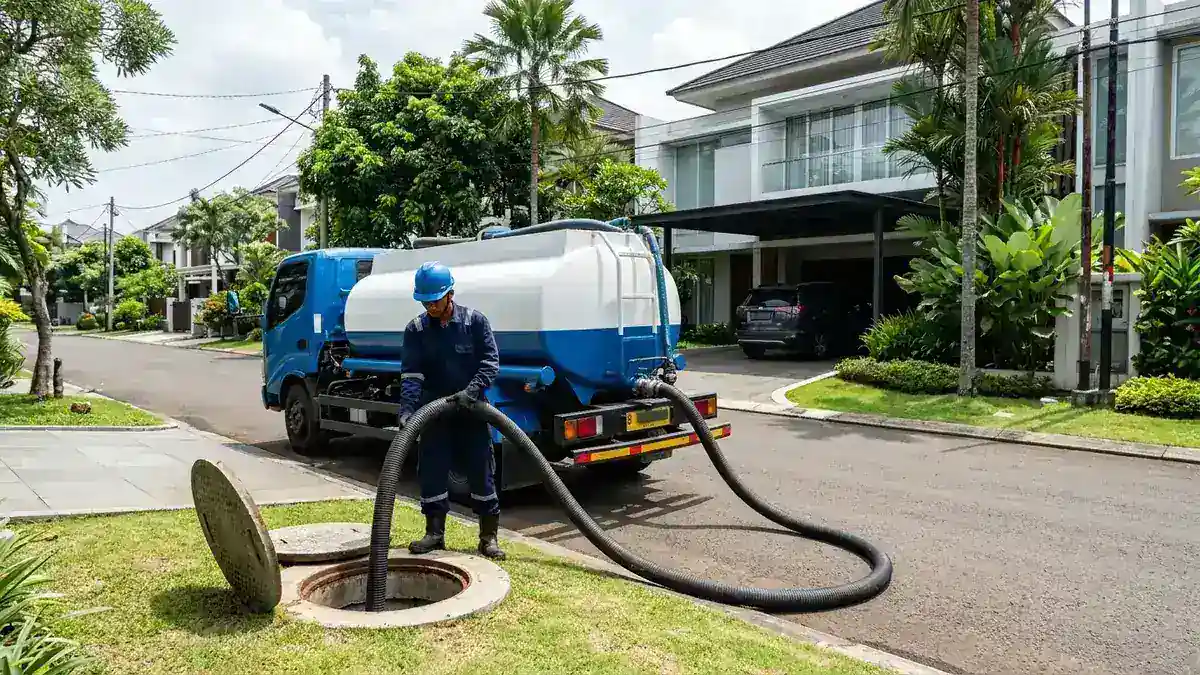 Armada Truk Tangki Vakum Resmi Sedot WC Jakarta Selatan Siaga 24 Jam
