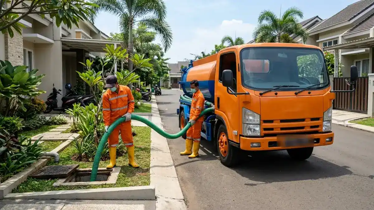 Armada Truk Tangki Vakum Resmi Sedot WC Tangerang & Tangsel Siaga 24 Jam